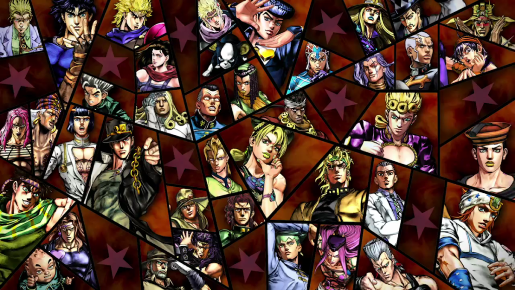 Principais personagens de Jojo's Bizarre Adventure (por temporada