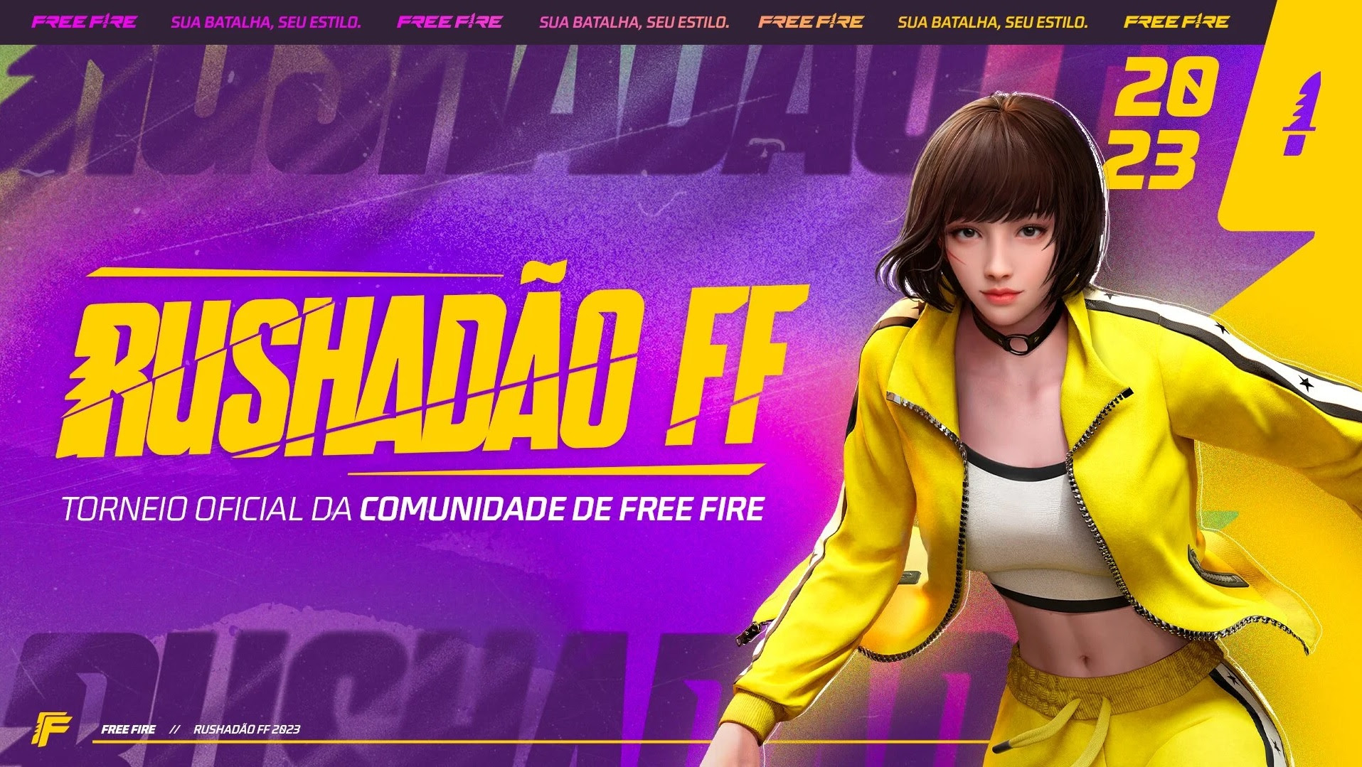 Rushadão FF: Garena lança campeonato oficial de Free Fire para a